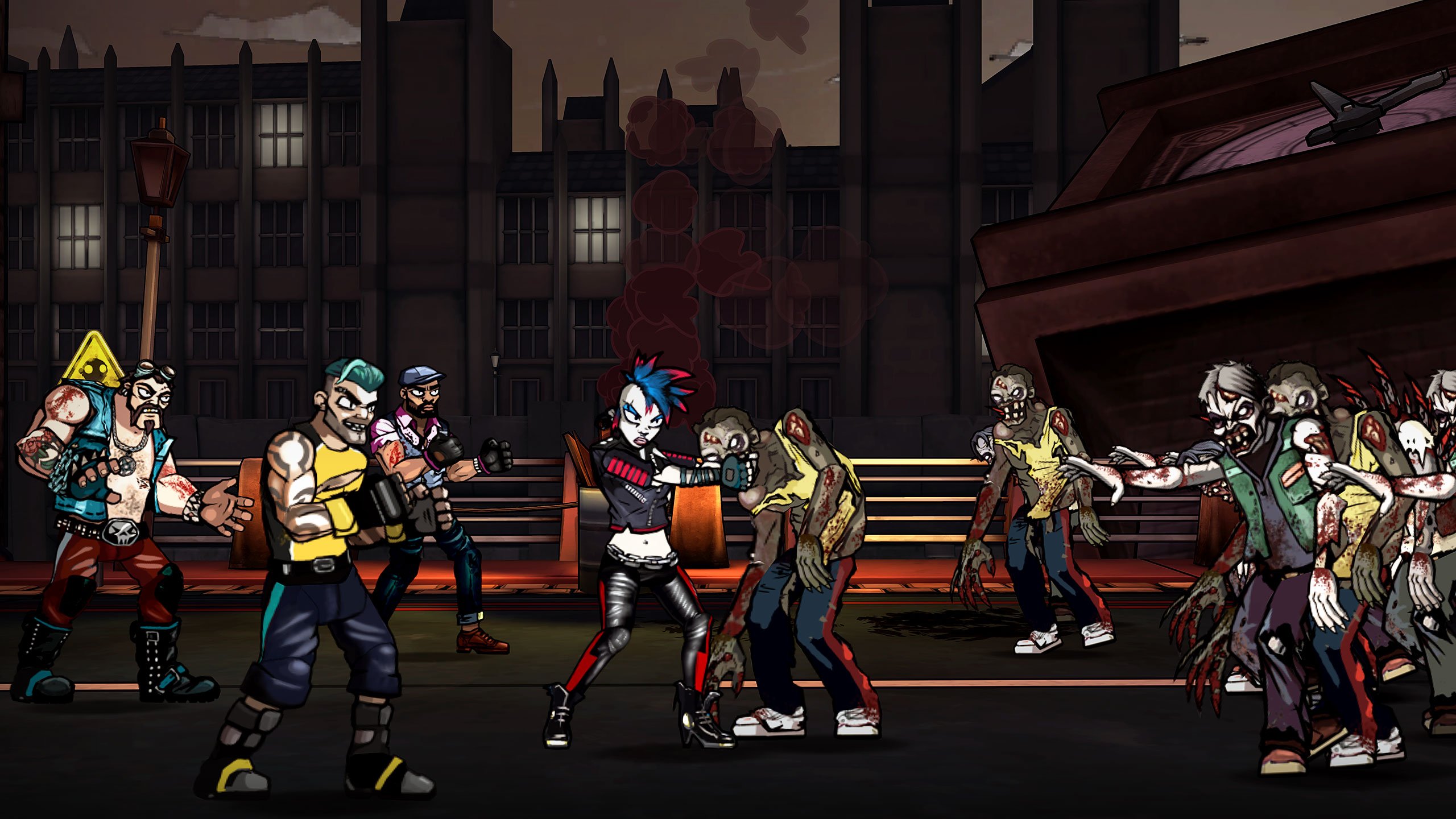 Bloody Zombies, un beat 'em up cooperativo con nomuertos, anunciado