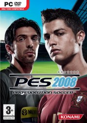 Car�tula oficial de PES 2008 PC