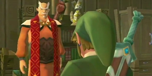 Zelda Skyward Sword (Nintendo Wii)