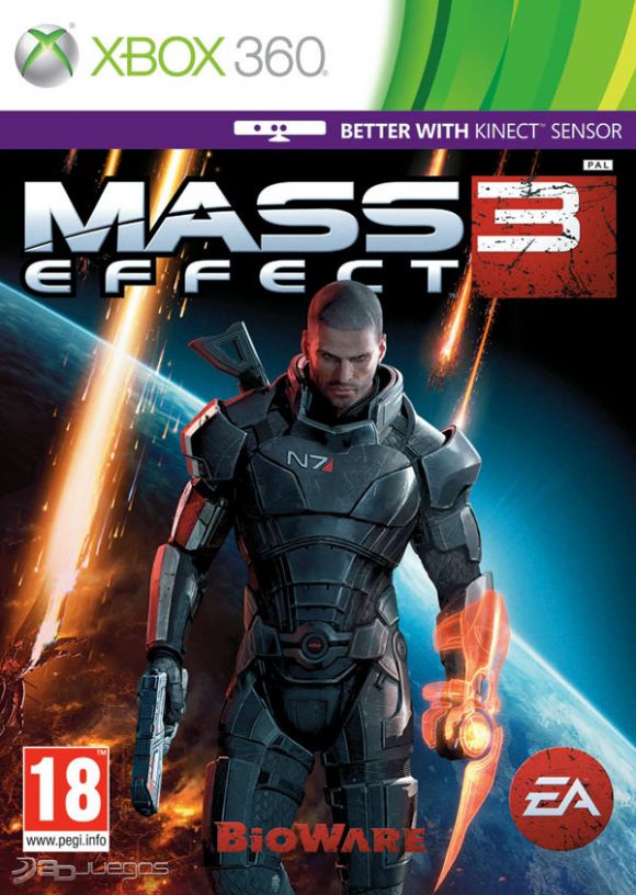 Carátula de Mass Effect 3