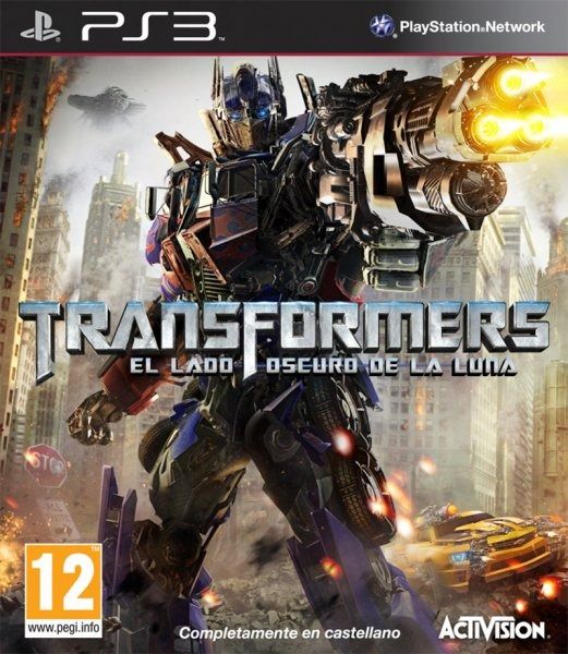 Car�tula de Transformers: Dark of the Moon