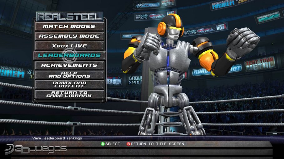 Real Steel para Xbox 360 3DJuegos