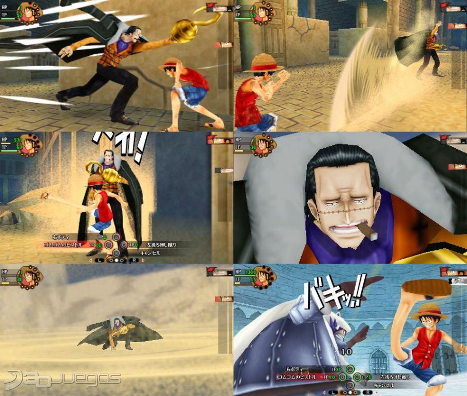 One Piece Romance Dawn - PSP - Gameplay / Review - Espaol