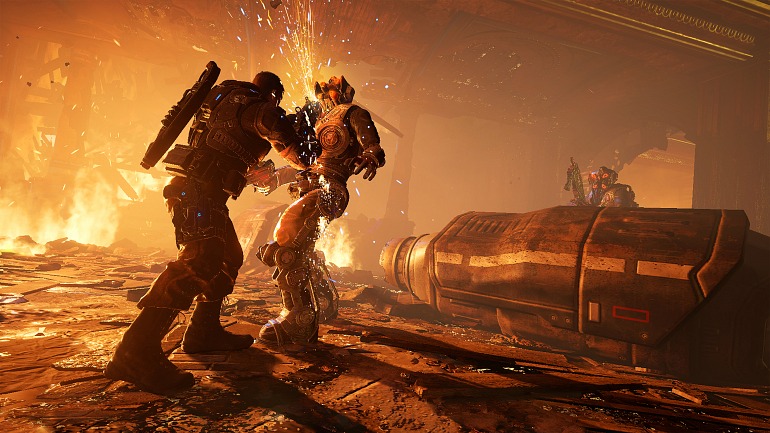Gears of War 4, de The Coalition, se estrenó a finales de 2016. Gears of War 4, de The Coalition, se estrenó a finales de 2016.