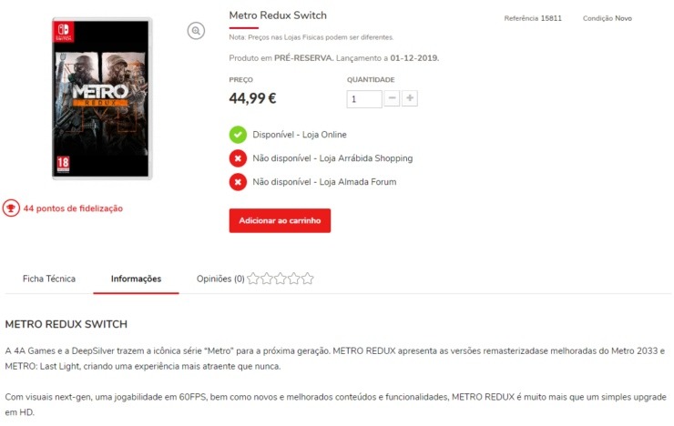 Metro Redux Metro Redux