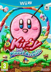 Carátula de Kirby y el Pincel del Arcoíris - Wii U