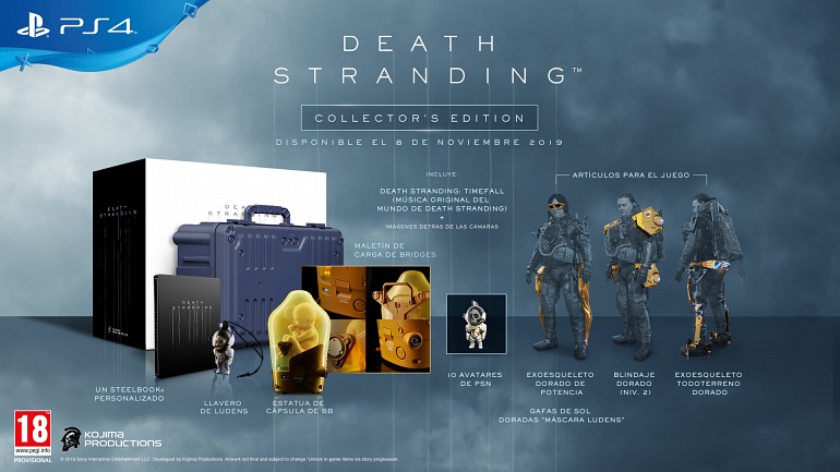 Death Stranding - Edición de Coleccionista Death Stranding - Edición de Coleccionista