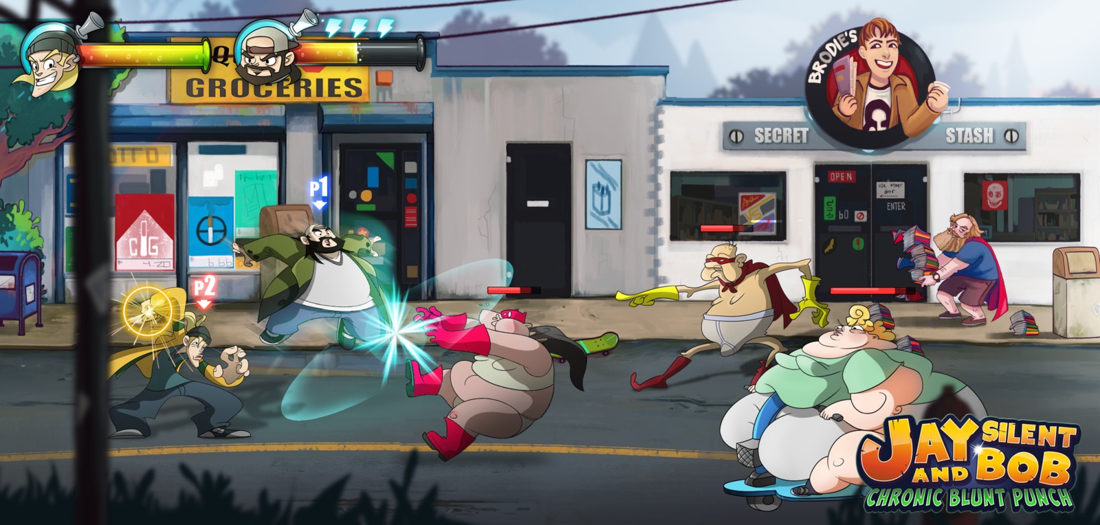 El juego 2D de Jay and Silent Bob: Chronic Blunt Punch ...