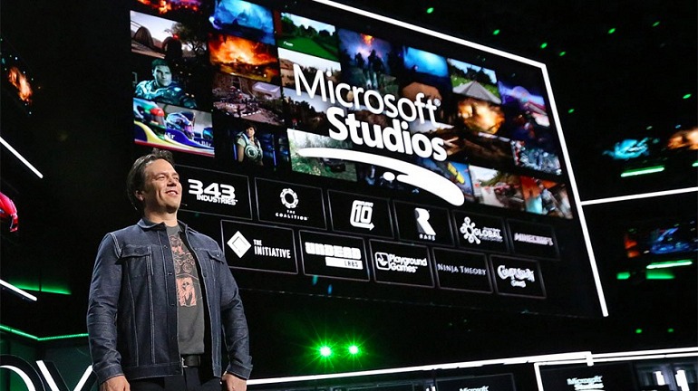 Phil Spencer durante la conferencia de Microsoft en el E3 2018 Phil Spencer durante la conferencia de Microsoft en el E3 2018