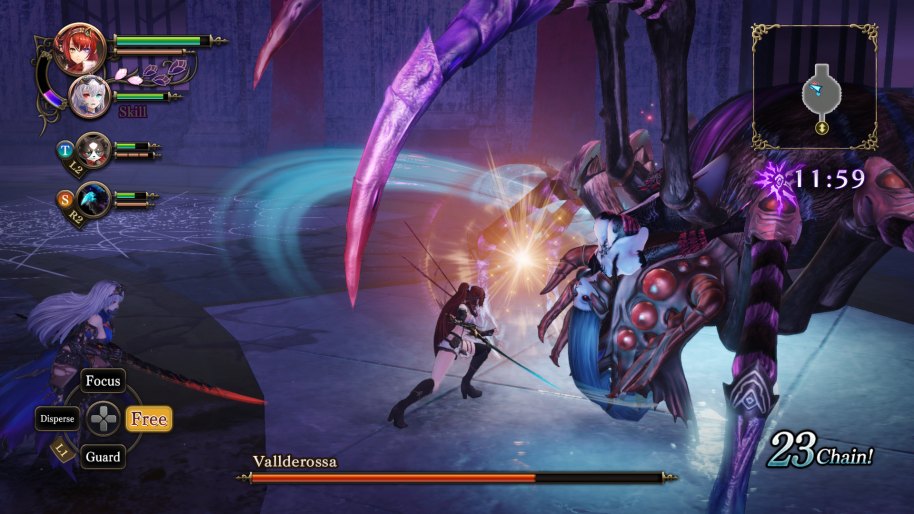 Nights of Azure 2 Bride of the New Moon PS4