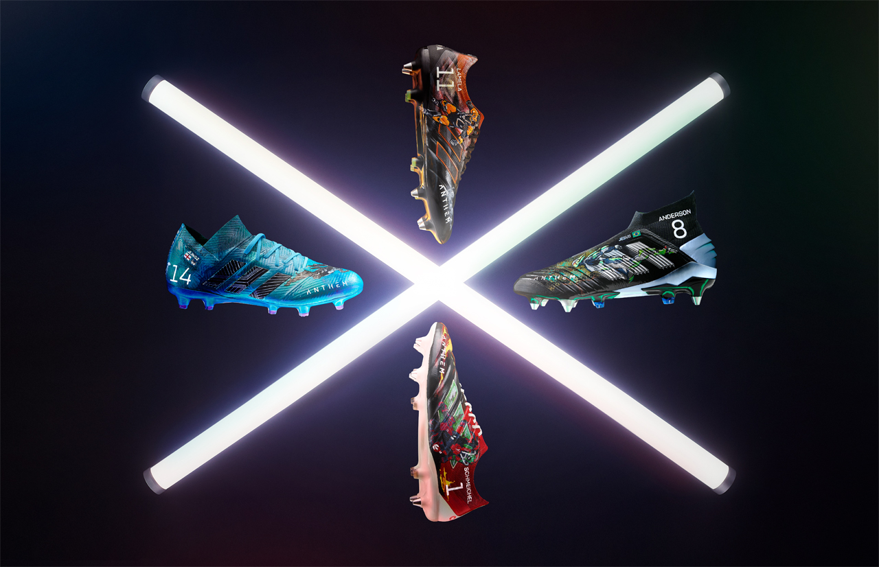 Anthem: los futbolistas de la Premier League vestirán botas de Alabardas