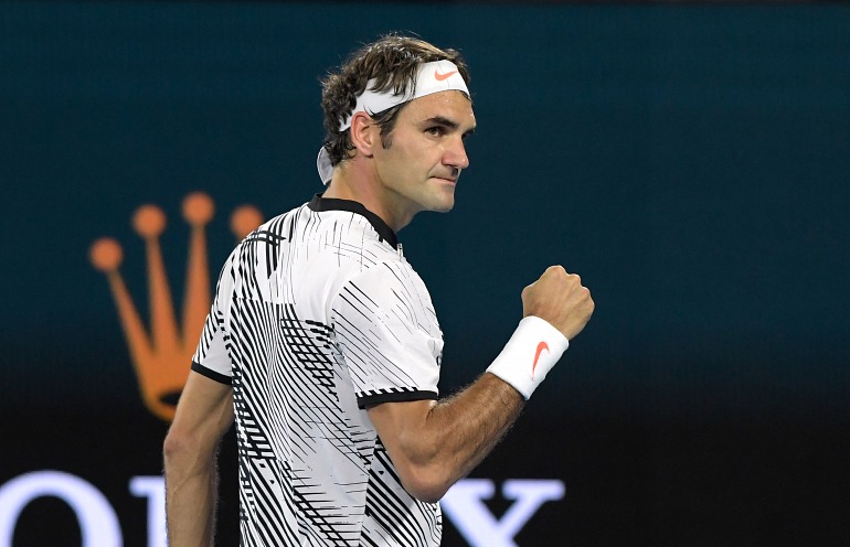 Roger Federer. Roger Federer.