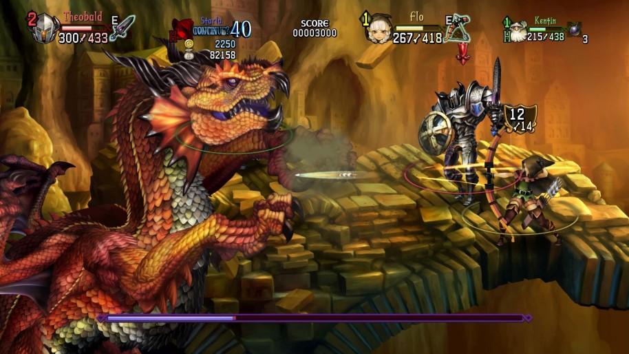Dragon's Crown Pro: Dragon's Crown Pro es artesanía beat'em up 2D para PS4