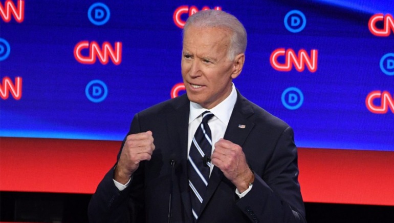 El candidato a la presidencia de Estados Unidos, Joe Biden, critica a los desarrolladores de juegos violentos El candidato a la presidencia de Estados Unidos, Joe Biden, critica a los desarrolladores de juegos violentos