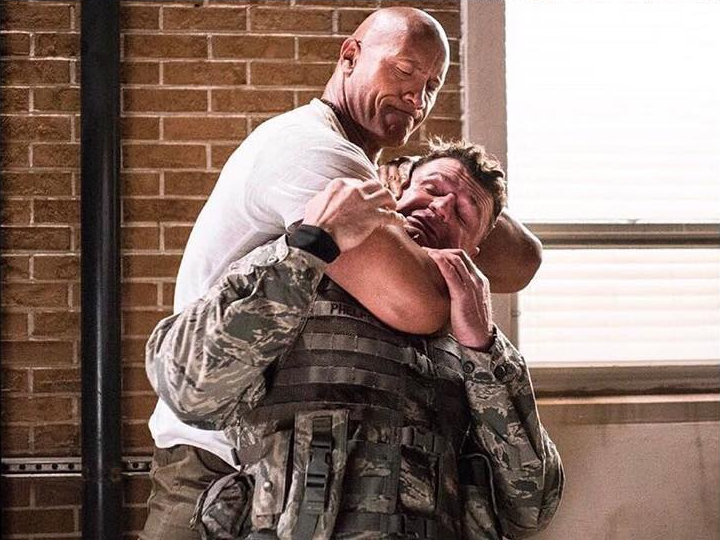Dwayne "The Rock" Johnson muestra fotos del rodaje de Rampage