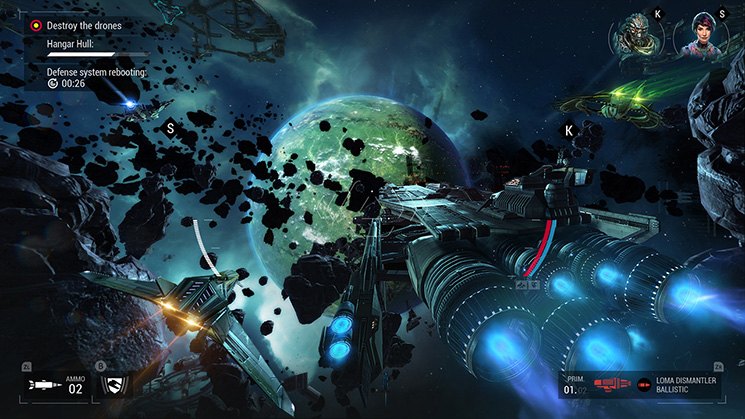 Manticore Galaxy on Fire Nintendo Switch