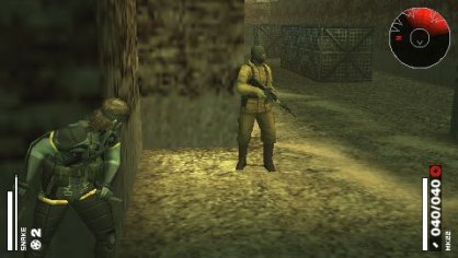 Metal Gear Solid Portable Ops PSP