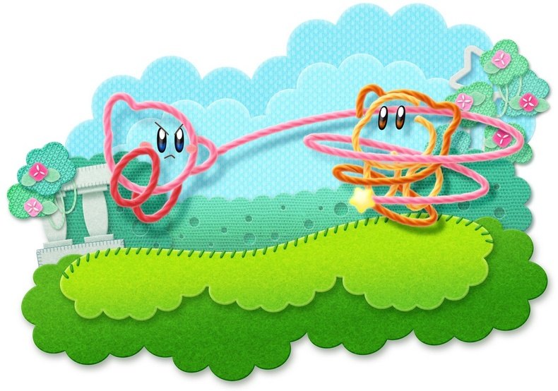 Más Kirby en el Reino de los Hilos 3DS