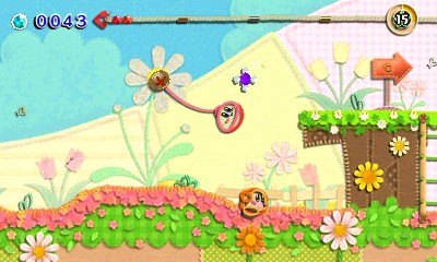 Más Kirby en el Reino de los Hilos