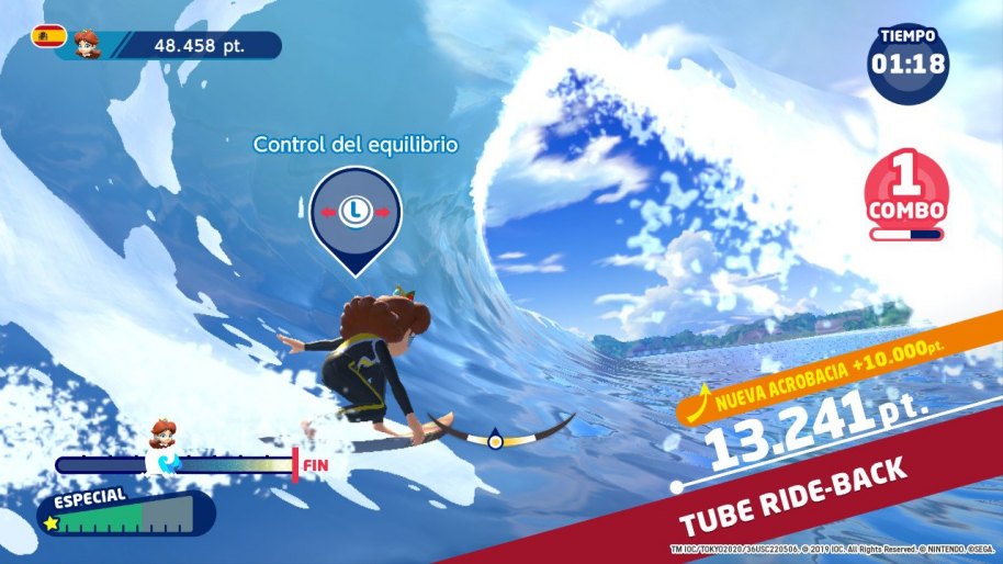 Mario y Sonic JJ.OO Tokio 2020 Nintendo Switch