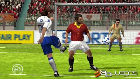 FIFA 07 para PSP - 3DJuegos