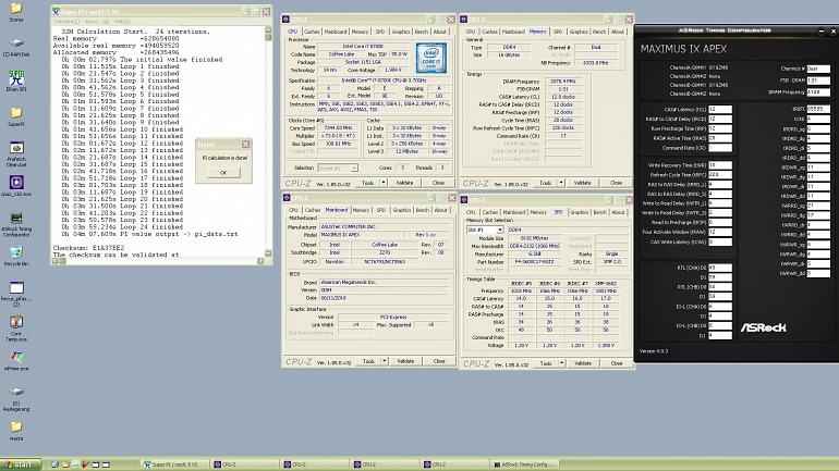 Un overclocker lleva el i7-8700K a los 7,34 GHz y bate un récord mundial Un overclocker lleva el i7-8700K a los 7,34 GHz y bate un récord mundial