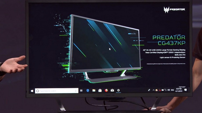 El nuevo monitor de Acer de 43 pulgadas es como una TV grande, pero pensada para jugar El nuevo monitor de Acer de 43 pulgadas es como una TV grande, pero pensada para jugar