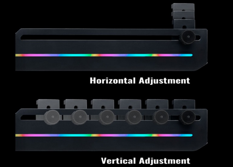 Si buscabas un soporte para tu GPU con RGB, aquí lo tienes Si buscabas un soporte para tu GPU con RGB, aquí lo tienes