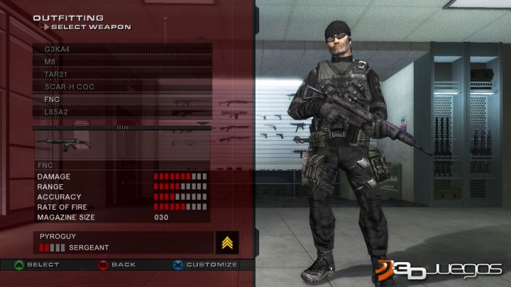 Analisis De Tom Clancy S Rainbow Six Vegas 2 Para Pc 3djuegos