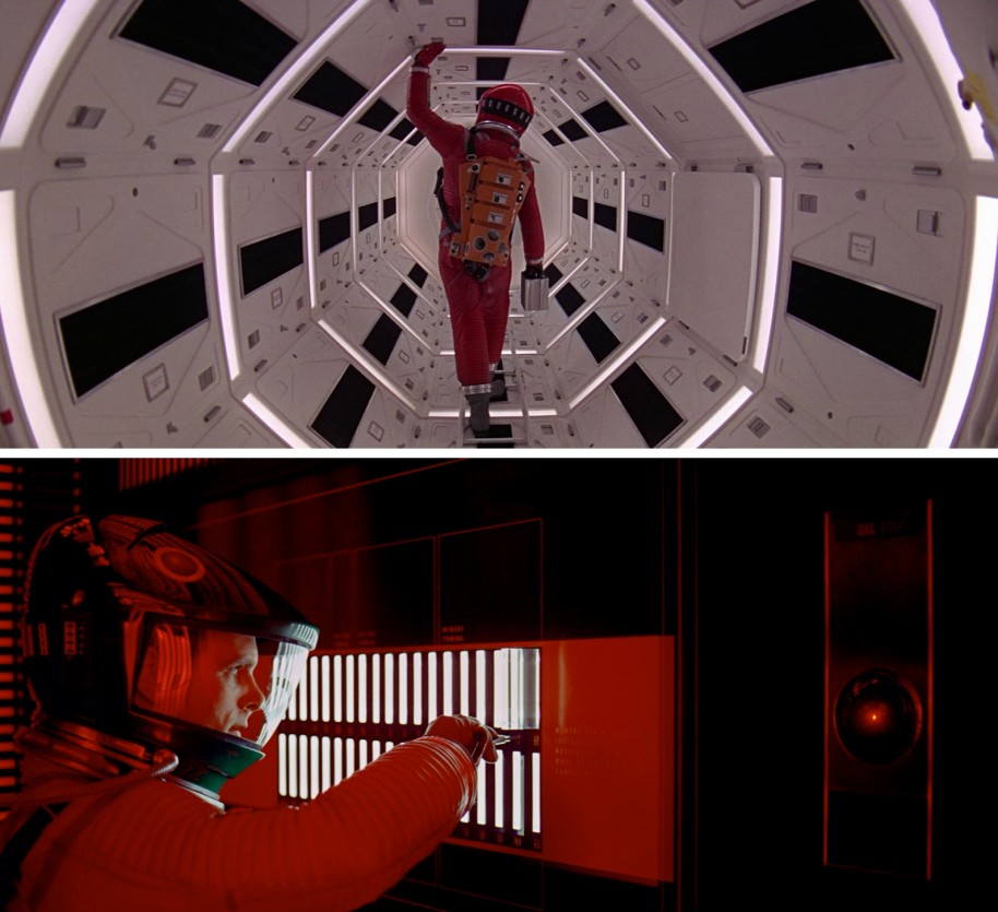Una de las IAs más brillantes e inquietantes de la historia del cine es sin duda HAL 9000, de 2001: Una Odisea del Espacio.