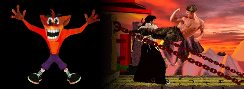 Fue uno de los muchos clones de Mortal Kombat que poblaron las tiendas de videojuegos, con fondos prerenderizados, personajes digitalizados y animados mediante stop-motion, un montón de fatalities y un control abominable. El presupuesto se acabó antes de finalizar el desarrollo, por lo que Naughty Dog llegó a coquetear con el cierre definitivo. Dicha circunstancia propició una de las anécdotas más curiosas del título: iban tan cortos de personal que el mismísimo Jason Rubin se disfrazó para convertirse en Konotori y The Ninja; Andy Gavin daría voz al ninja y se convertiría Kull the Despoiler. El juego contó con la banda sonora del mismísimo Rob Zombie. ¡Los locos desarrollos de los noventa!