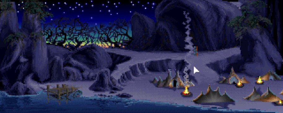 Poblado de los Tejedores de LOOM (versión VGA)