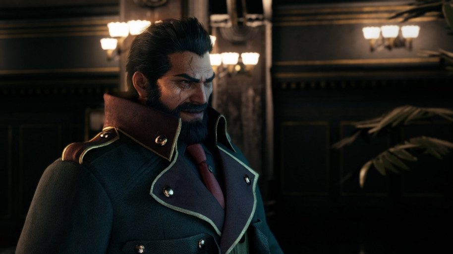 HEIDEGGER, jefe de seguridad de Shinra