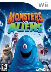 Carátula de Monstruos contra Alienígenas - Wii