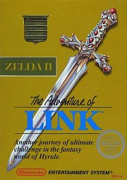 Carátula de Zelda II: The Adventure of Link - Wii U