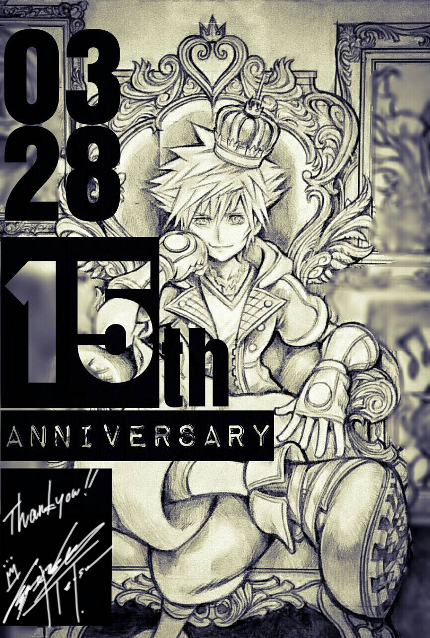 Así celebra Tetsuya Nomura el 15º aniversario de Kingdom Hearts