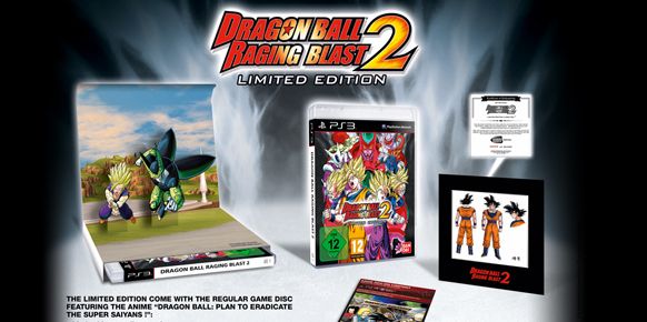 Edición de coleccionista de Dragon Ball: Raging Blast 2 Edición de coleccionista de Dragon Ball: Raging Blast 2