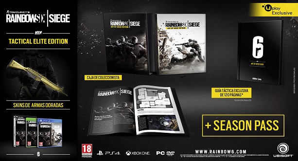 Rainbow Six Siege se lanzará el 13 de octubre