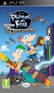Carátula de Phineas y Ferb - PSP